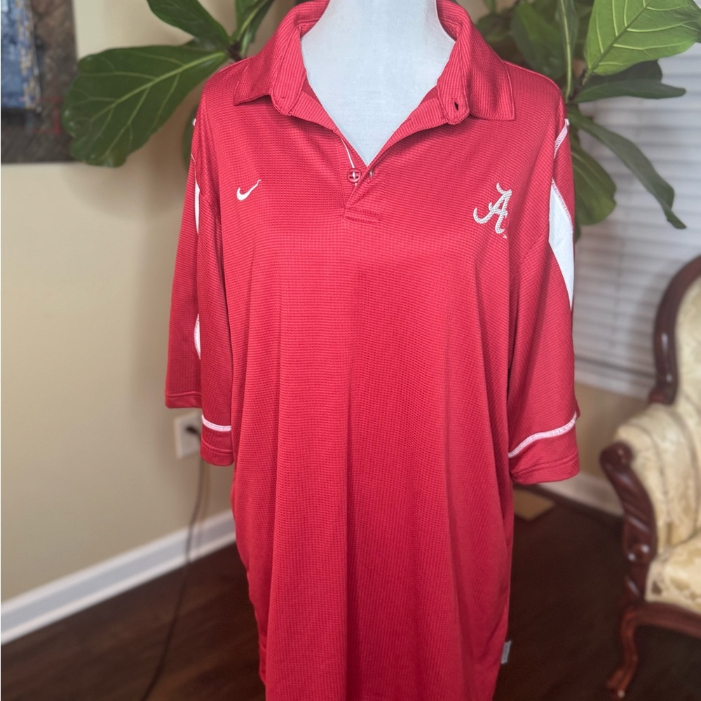 Nike Alabama Crimson Tide Polo Shirt with Logo